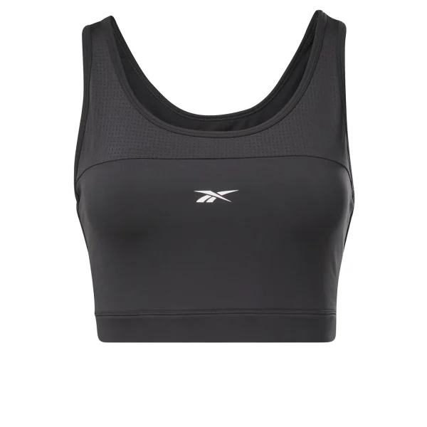 Meilleure vente ✔️ Fitness Femme Reebok Brassière Femme Reebok Sans Armatures Workout Ready NOIR 🔥 De super promotions disponibles 7