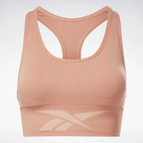 Promo 👍 Fitness Femme Reebok Brassière Femme Reebok Workout Ready ORANGE 🧨 meilleur service 4