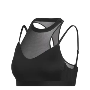 mode pas cher De gros 🧨 Fitness Femme Adidas Brassière Femme Adidas All Me 3-stripes Basic NOIR 🧨 12