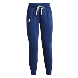 Bon marché 💯 Training Femme Under Armour Under Armour Rival Fleece Joggers BLEU 👏 jusqu'à 18