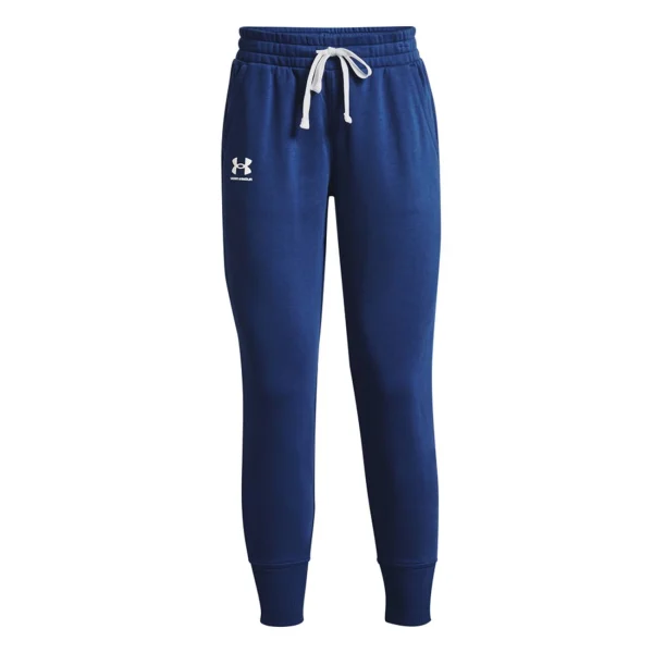 Bon marché 💯 Training Femme Under Armour Under Armour Rival Fleece Joggers BLEU 👏 jusqu'à 7