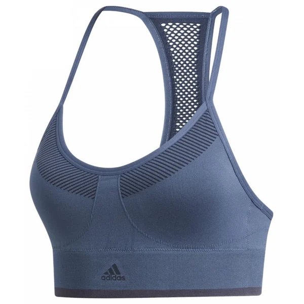 Les meilleures critiques de ❤️ Mode- Lifestyle Femme Adidas Brassière Femme Adidas All Me Primeknit Flw BLEU 😀 qualité supérieure 1