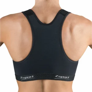 outlet Meilleur prix 👍 Brassière Fort Maintien Multisport Femme ZSPORT ZBRA SILVER ❤️ 8