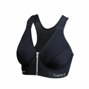 outlet Meilleur prix 👍 Brassière Fort Maintien Multisport Femme ZSPORT ZBRA SILVER ❤️ 10