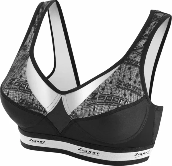 Officielle Promo ⌛ SOUTIEN GORGE Multisport Femme ZSPORT ZBRA FUSION 👏 1