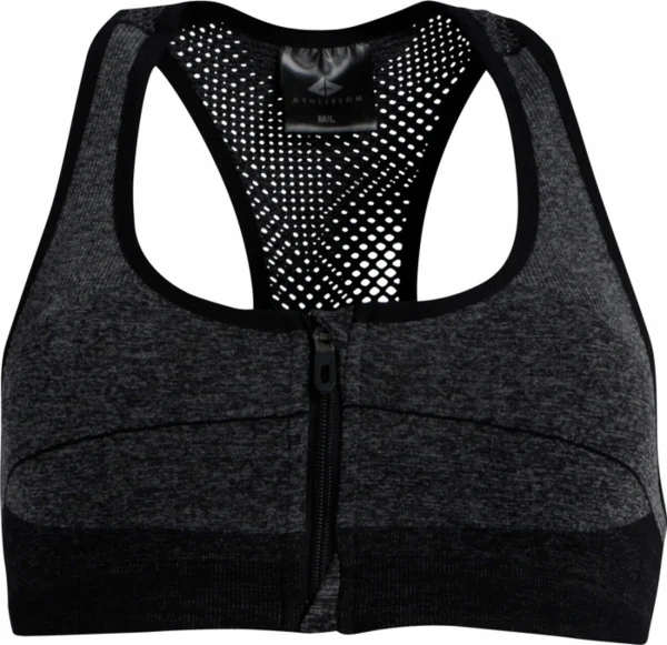 Retour gratuit en magasin. Nouveau 🌟 BRASSIERE Fitness Femme ATHLI-TECH EMY ZIP 🔔 1