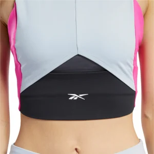 boutiqued en ligne Remise 😍 TOP Multisport Femme REEBOK TS COLORBLOCK CROP ✨ 11