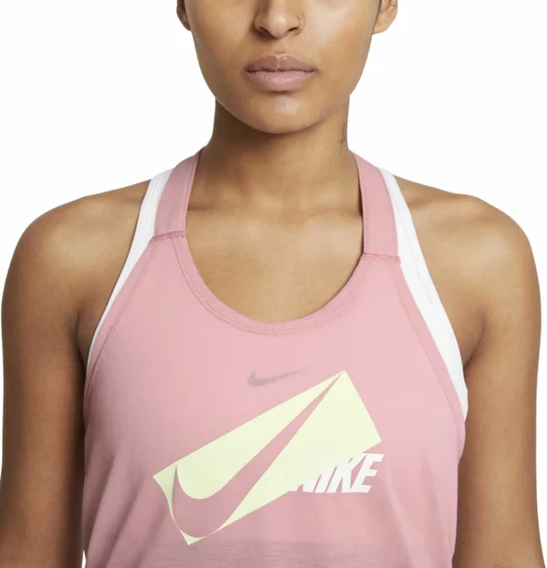 Nouveau Acheter 🔔 DEBARDEUR Fitness Femme NIKE DRY ELASTIKA HBR GRX 👏 4