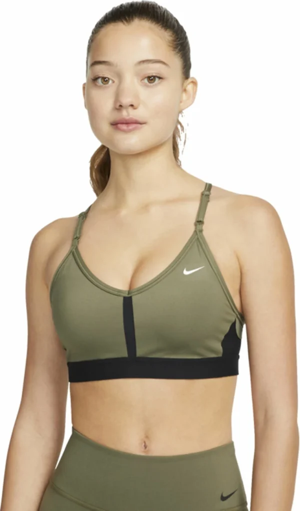 Le moins cher 👍 BRASSIERE Multisport Femme NIKE INDY V-NECK 😉 Les achats en ligne 1