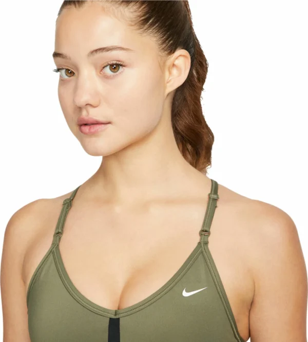 Le moins cher 👍 BRASSIERE Multisport Femme NIKE INDY V-NECK 😉 Les achats en ligne 5