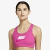 Remise 👍 BRASSIERE Fitness Femme NIKE DF SWSH CB FUTURA GX ✔️ achat 17