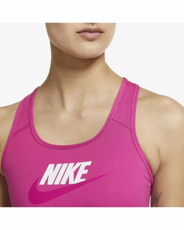 Remise 👍 BRASSIERE Fitness Femme NIKE DF SWSH CB FUTURA GX ✔️ achat 4