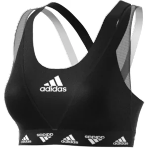 Vente flash 💯 Fitness Femme Adidas Brassière Femme Adidas Circuit Medium-support NOIR 🔥 vente en ligne 12