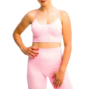 Meilleure affaire 👍 Running Femme Gymhero Gymhero California Cute Bra Bra-milkshake ROSE 🔔 Nouvelle Collection 11