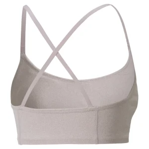 Nouveau ⭐ Fitness Femme Puma Brassière Femme Puma Low Impact Studio GRIS ⭐ Prix très abordable 6