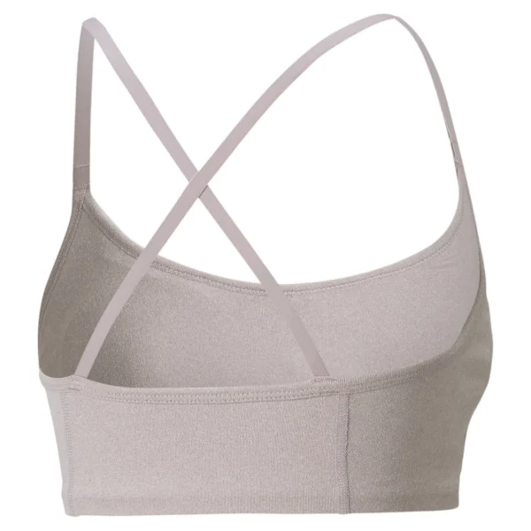 Nouveau ⭐ Fitness Femme Puma Brassière Femme Puma Low Impact Studio GRIS ⭐ Prix très abordable 3