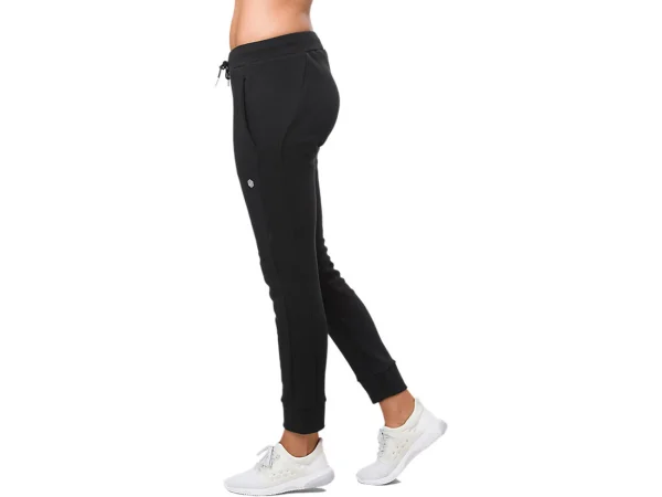 Promo ⭐ Fitness Femme Asics Pantalon Femme Asics Tennis NOIR 👏 magasin paris 3