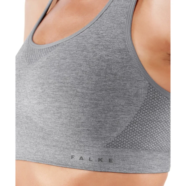 Coupon ✔️ Mode- Lifestyle Femme Falke Brassière Femme Falke Madison Melange Low Support GRIS ⭐ Les achats en ligne 5