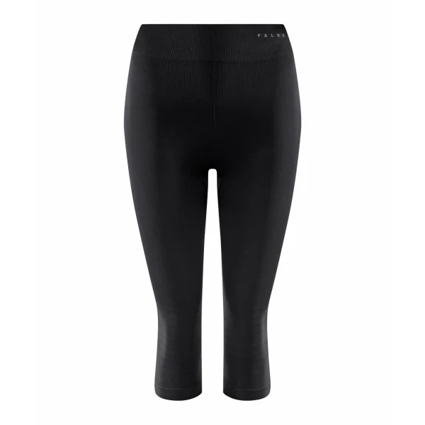 Offres 😍 Fitness Femme Falke Legging 3/4 Femme Falke Tights Maximum Warm NOIR 😉 magasin paris 7