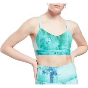 Prestation Et Rapide Sortie 🌟 Fitness Femme Reebok Brassière Femme Reebok Lux VERT ⭐ 18