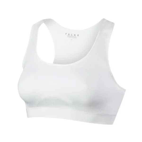 Nouveau 🔥 Fitness Femme Falke Brassière Falke Madison BLANC ✨ Protections acheteurs 6