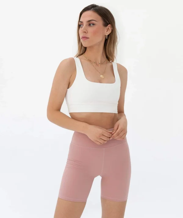 vente en ligne pas cher Remise 🔔 Yoga Femme Joy Studio Brassière Soft Touch U – Snow BLANC 🎁 3