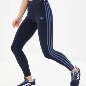 Retour gratuit en magasin. Remise ✨ Fitness Femme Adid Legging Stretch À Logo Imprimé – Adidas – Femme BLEU 😀 16