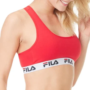 Vente flash 🔥 Mode- Lifestyle Femme Fila Brassière Coton Femme Fila ROUGE 🎉 marque pas cher 14