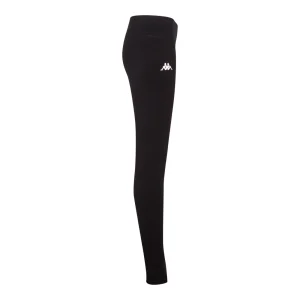 magasin en ligne france Promo 💯 Multisport Femme Kappa Legging Lifestyle Pelosa – Noir – Pour Femme NOIR 😍 18