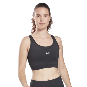 Meilleure vente ✔️ Fitness Femme Reebok Brassière Femme Reebok Sans Armatures Workout Ready NOIR 🔥 De super promotions disponibles 16