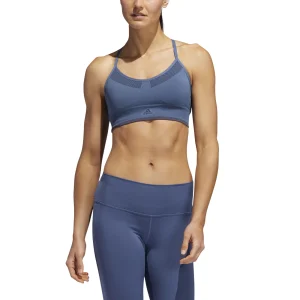 Les meilleures critiques de ❤️ Mode- Lifestyle Femme Adidas Brassière Femme Adidas All Me Primeknit Flw BLEU 😀 qualité supérieure 14