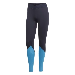 Le moins cher 👍 Fitness Femme Adidas Legging Femme Adidas Alphaskin Sport 2.0 Embossed BLEU 🤩 prix pas cher 16