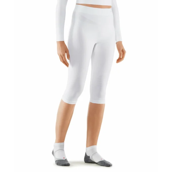 Bon marché ✔️ Fitness Femme Falke Legging 3/4 Femme Falke Tights Maximum Warm BLANC 🧨 Paris 6