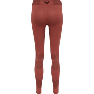 jusqu'à Budget 🎉 Fitness Femme Hummel Legging Femme Hummel Hmlfirst Training ROUGE 🔥 18