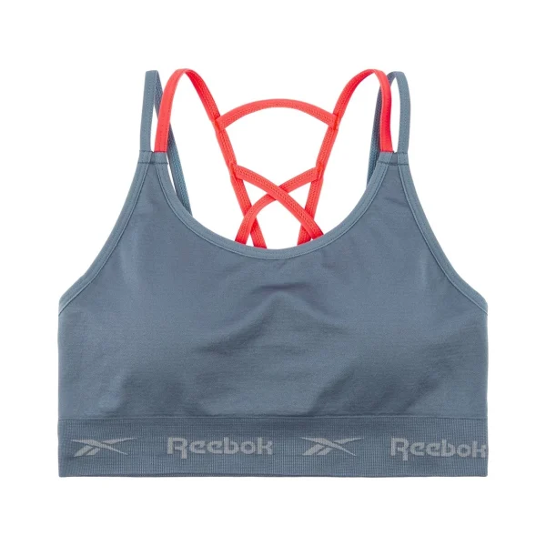 Acheter 🧨 Mode- Lifestyle Femme Reeb Brassière Sans Couture Avec Pads Amovibles Jenna BLEU 🧨 REMISE 5