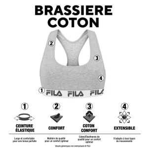 achetez pas cher De gros ❤️ Mode- Lifestyle Femme Fila Fila Fila/2/bra/fu6042e Brassière Femme ROSE 🔔 16