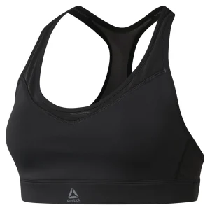 Tout neuf 😍 Mode- Lifestyle Femme Reeb Brassière Femme Reebok Hero Racer Bra NOIR 🧨 pas cher en ligne 10