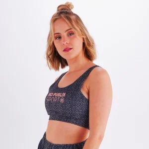 Coupon 🧨 Fitness Femme No Publik Brassière Sport Bonnie GRIS 🌟 à prix d'occasion 14