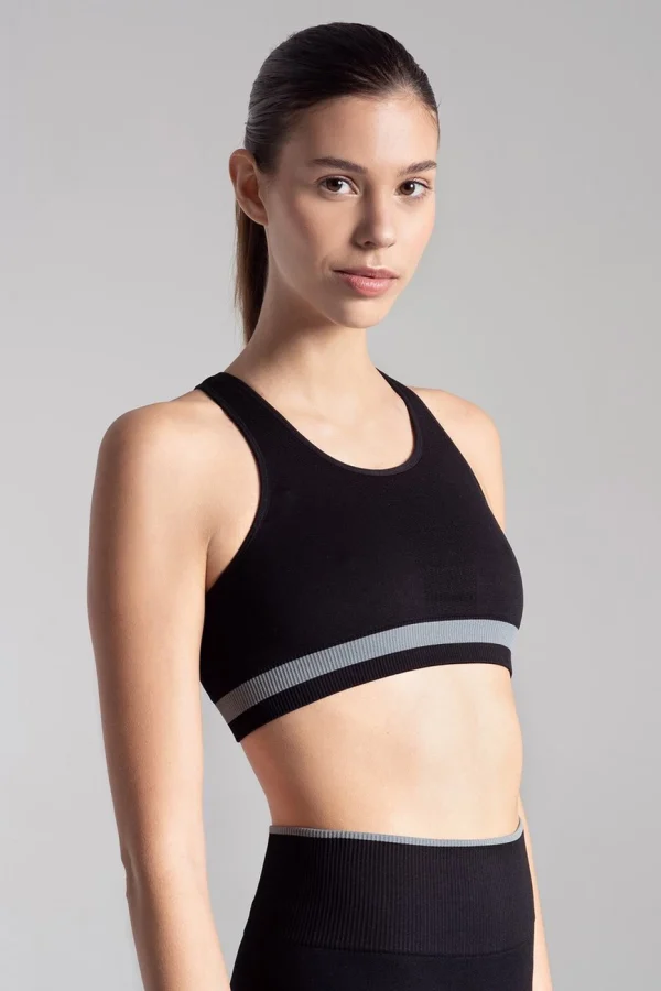 Meilleure vente ⌛ Yoga Femme Kysal Brassière Lucie Noir NOIR 😉 grande popularité 3