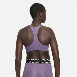 Remise 🧨 Fitness Femme Nike Brassière Femme Nike Swoosh VIOLET 🎁 achetez 14