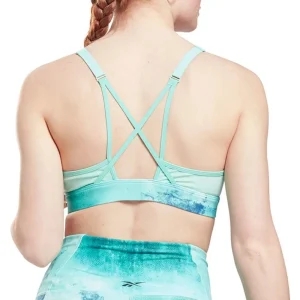 Prestation Et Rapide Sortie 🌟 Fitness Femme Reebok Brassière Femme Reebok Lux VERT ⭐ 16