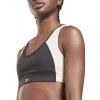 grande qualité Meilleure affaire 🧨 Fitness Femme Reebok Brassière Rembourrée Femme Reebok Colorblock Lux Racer NOIR 😉 22