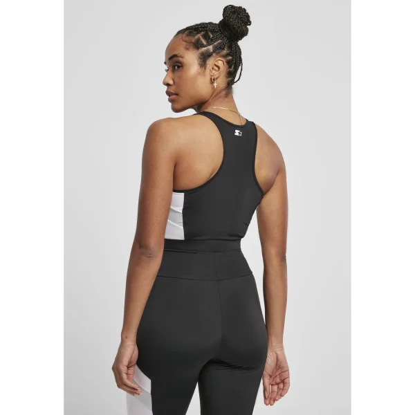 soldes en ligne Le moins cher 🧨 Mode- Lifestyle Femme Urban Classics Crop Top Femme Urban Classics Starter Sports NOIR 🥰 3