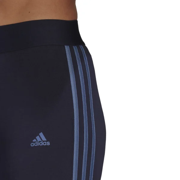 Retour gratuit en magasin. Remise ✨ Fitness Femme Adid Legging Stretch À Logo Imprimé – Adidas – Femme BLEU 😀 7