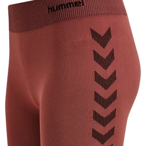 jusqu'à Budget 🎉 Fitness Femme Hummel Legging Femme Hummel Hmlfirst Training ROUGE 🔥 12