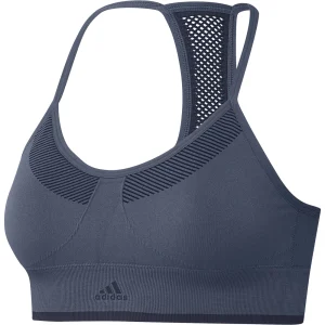 Prix très abordable Meilleure vente 🥰 Fitness Femme Adidas Brassière Femme Adidas All Me Primeknit Flw BLEU 👏 14