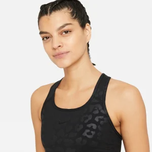 Meilleure vente 🧨 Mode- Lifestyle Femme Nike Lepard Shine Brassiere W NOIR 👏 prix pas cher 18