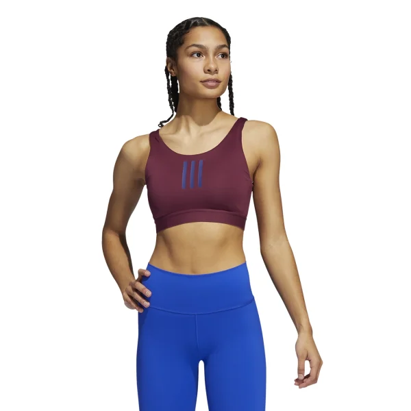 magasins pour Acheter 💯 Fitness Femme Adidas Brassière Femme Adidas Don’t Rest Medium BLEU 🎉 4