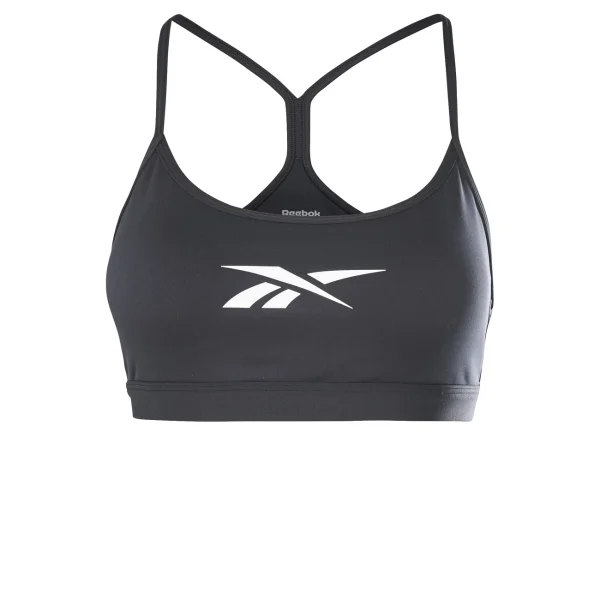 boutique en ligne france Nouveau 🧨 Fitness Femme Reebok Brassière À Fines Bretelles Femme Reebok Lux NOIR 🔥 7