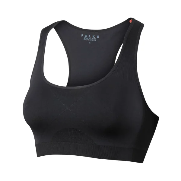 en france Sortie 💯 Fitness Femme Falke Brassière Falke Madison NOIR 🤩 5